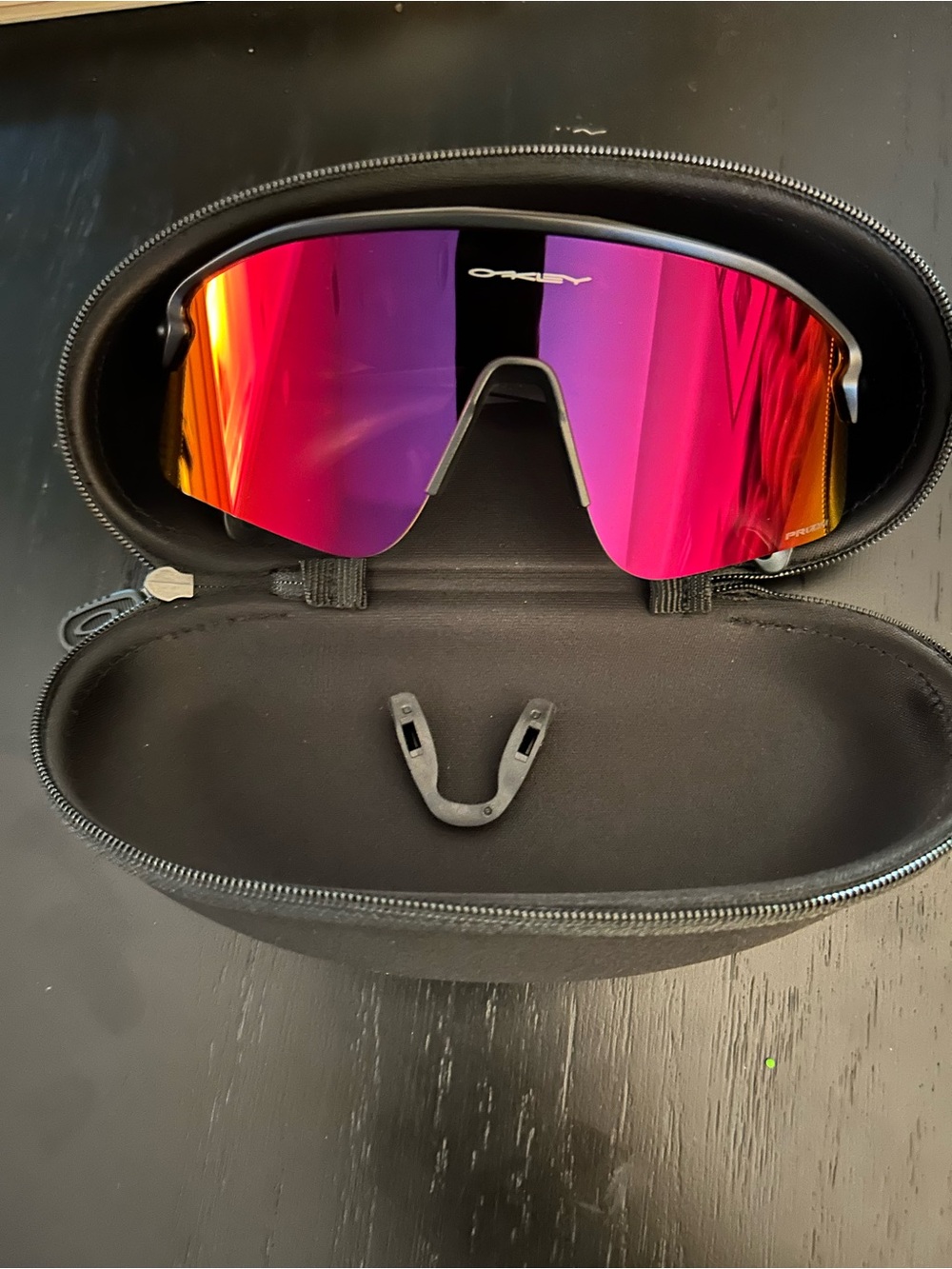 Oakley Stunt Devil Sunglasses - Red and Pink Mirror Lens